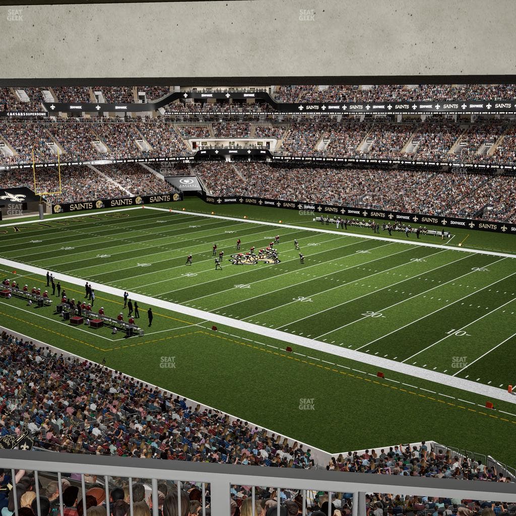 Caesars Superdome - Section Suite 314 Seat View