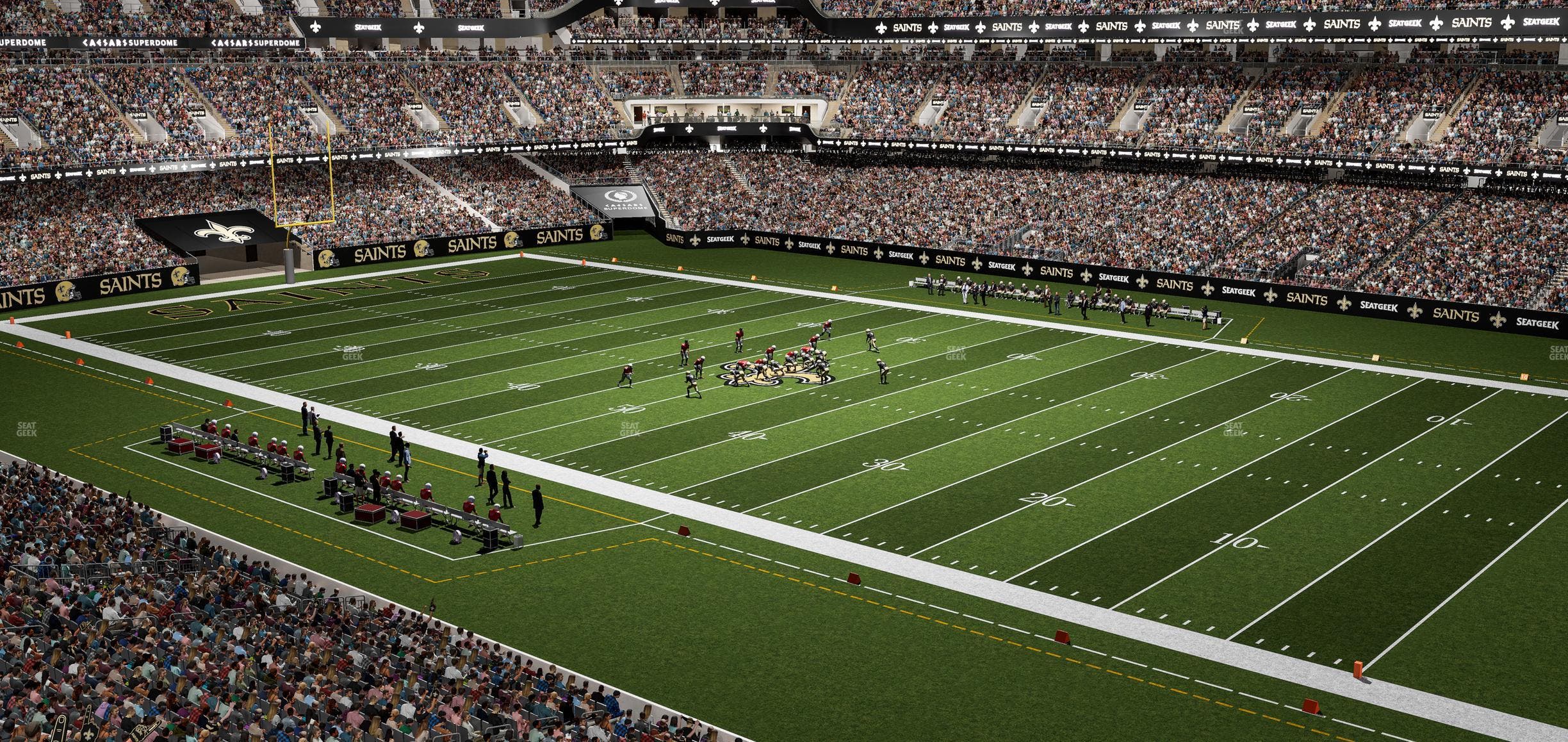 Caesars Superdome - Section Suite 314 Seat View