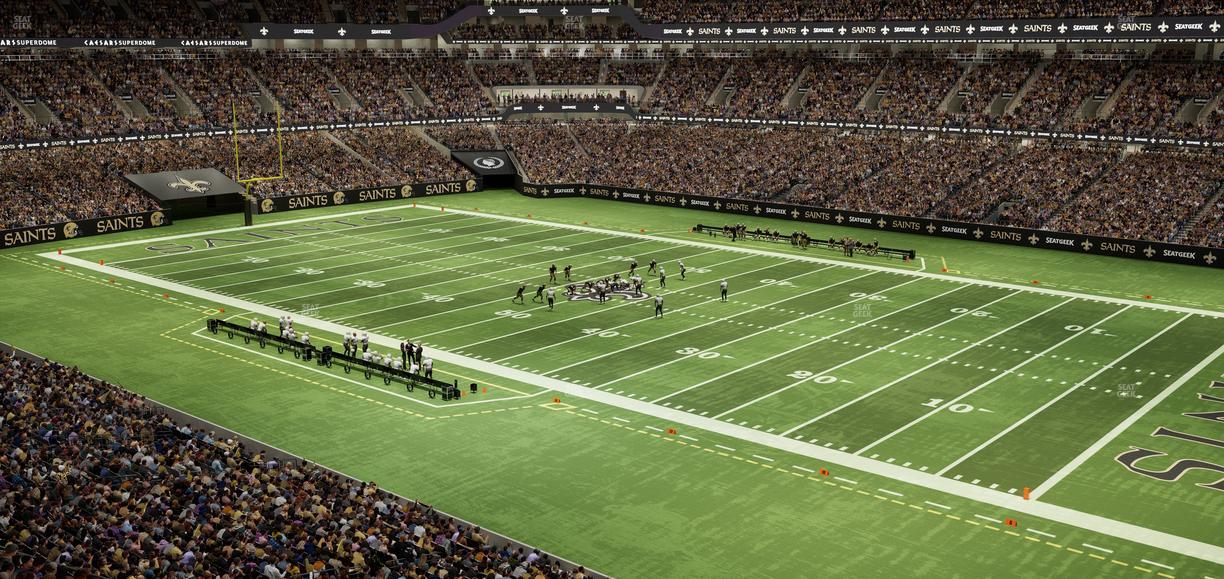 Caesars Superdome - Section Suite 314 Seat View