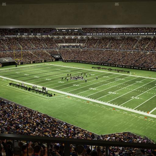 Caesars Superdome - Section Suite 314 Seat View