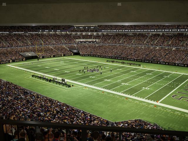 Caesars Superdome - Section Suite 314 Seat View