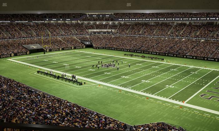 Caesars Superdome - Section Suite 314 Seat View