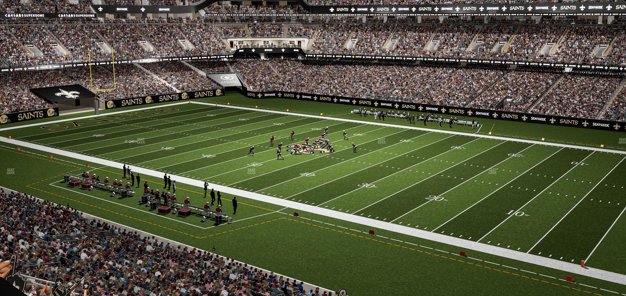 Caesars Superdome - Section Suite 315 Seat View
