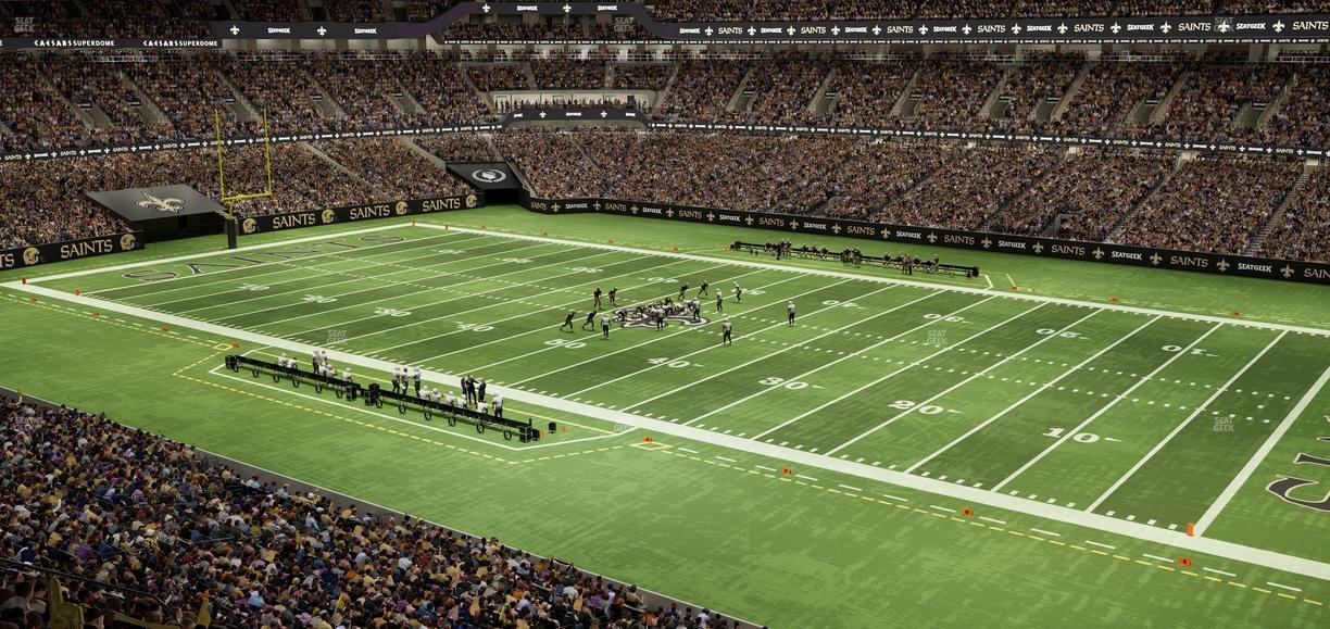 Caesars Superdome - Section Suite 315 Seat View