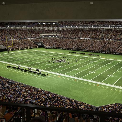 Caesars Superdome - Section Suite 315 Seat View