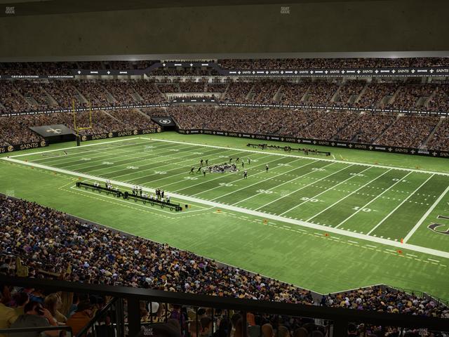 Caesars Superdome - Section Suite 315 Seat View