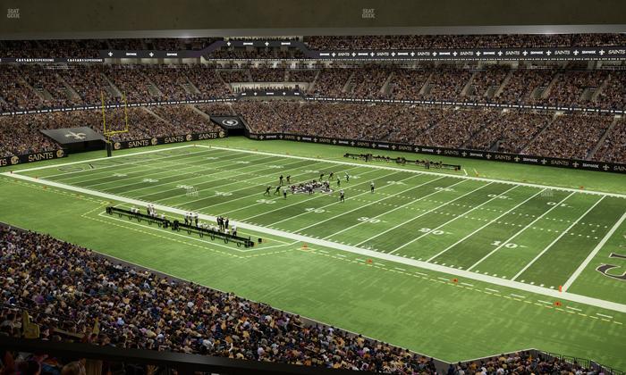 Caesars Superdome - Section Suite 315 Seat View
