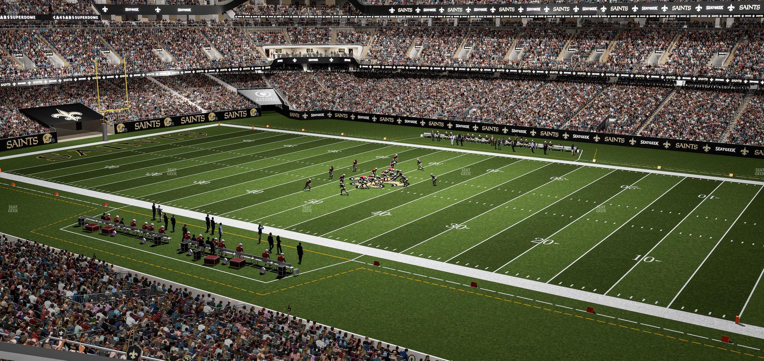 Caesars Superdome - Section Suite 316 Seat View