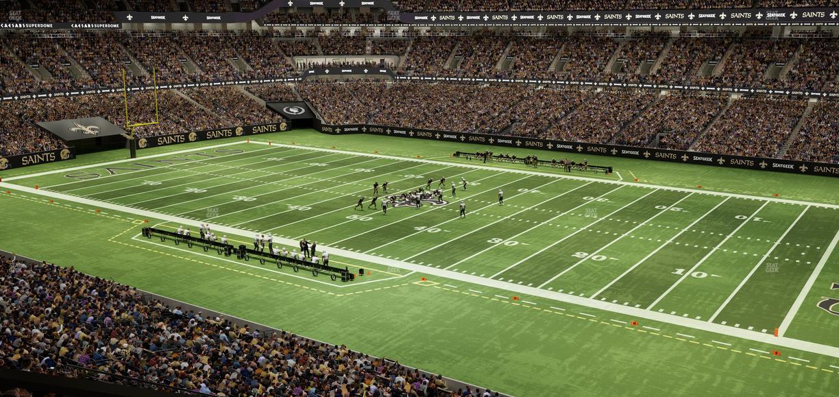 Caesars Superdome - Section Suite 316 Seat View
