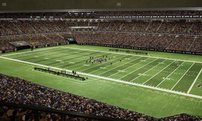 Caesars Superdome - Section Suite 316 Seat View