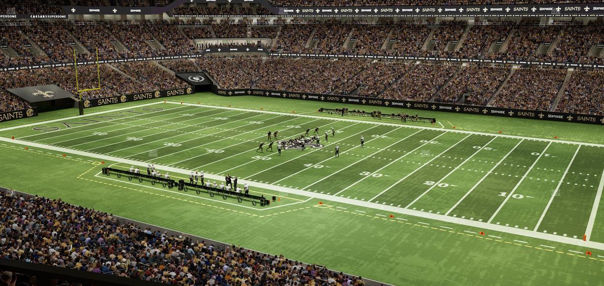 Caesars Superdome - Section Suite 317 Seat View