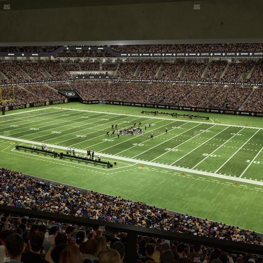 Caesars Superdome - Section Suite 317 Seat View