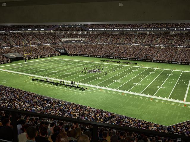 Caesars Superdome - Section Suite 317 Seat View