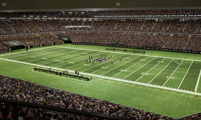 Caesars Superdome - Section Suite 317 Seat View