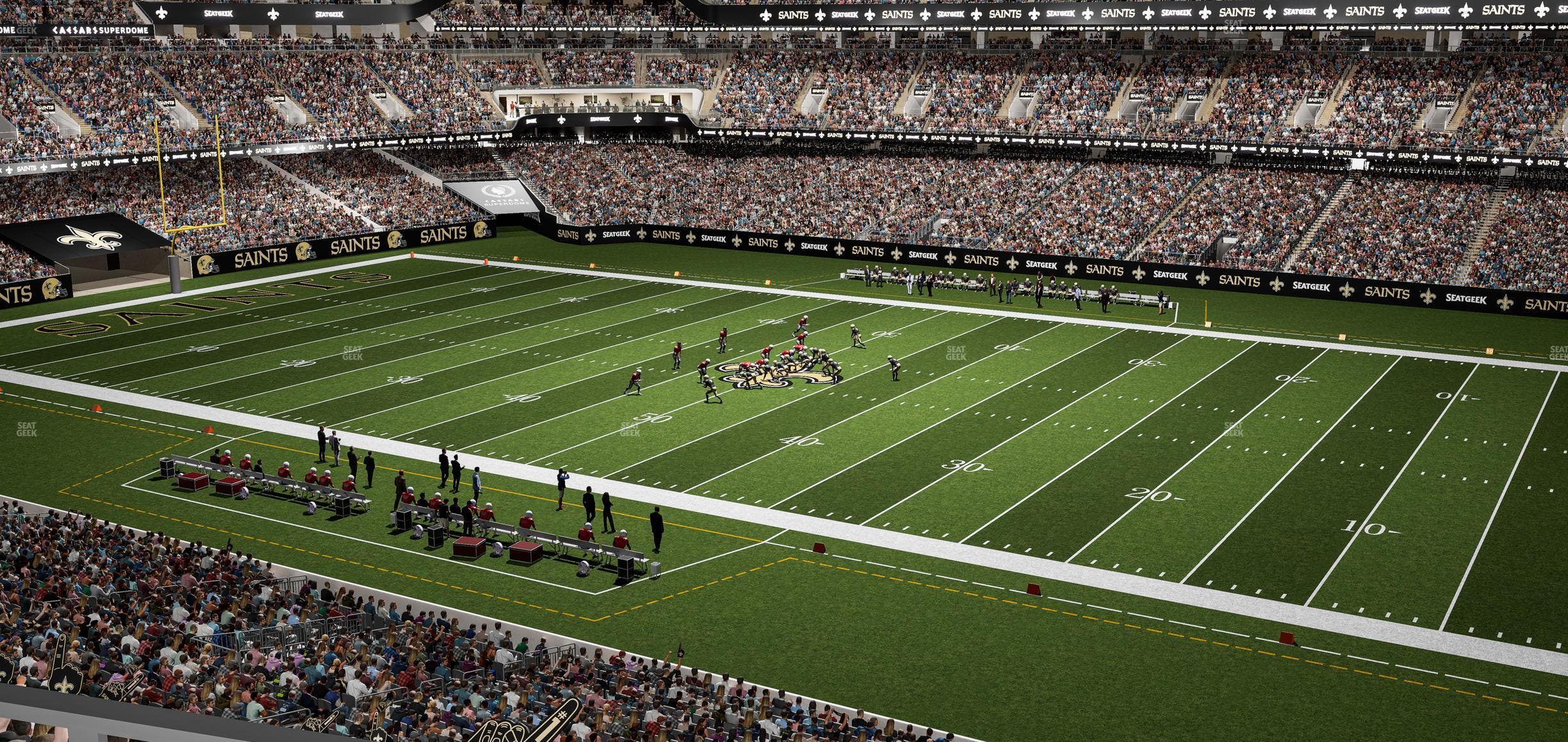 Caesars Superdome - Section Suite 317 Seat View