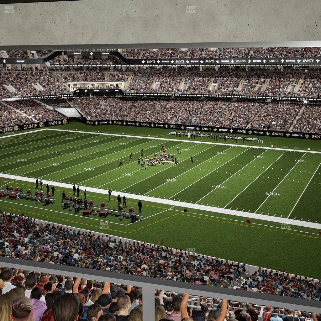 Caesars Superdome - Section Suite 318 Seat View