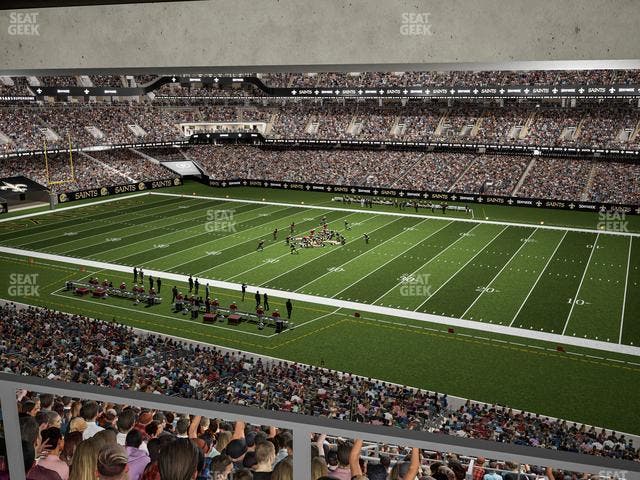 Caesars Superdome - Section Suite 318 Seat View