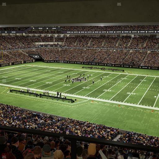 Caesars Superdome - Section Suite 318 Seat View