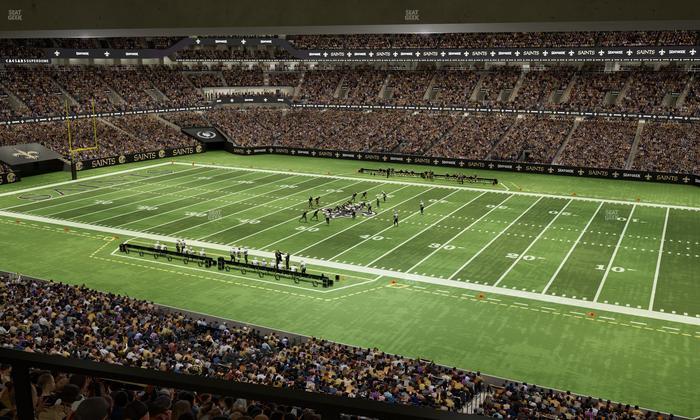 Caesars Superdome - Section Suite 318 Seat View