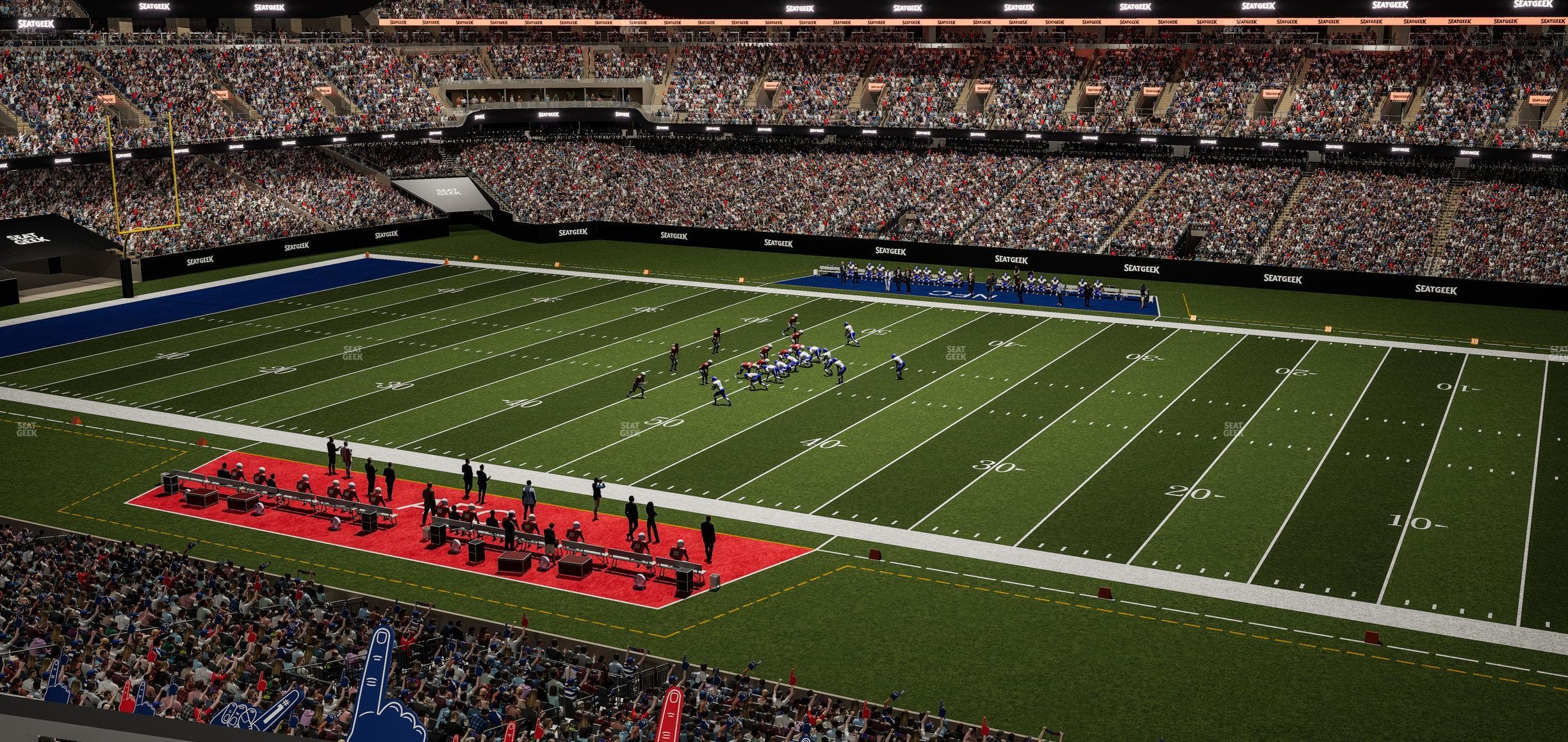 Caesars Superdome - Section Suite 318 Seat View