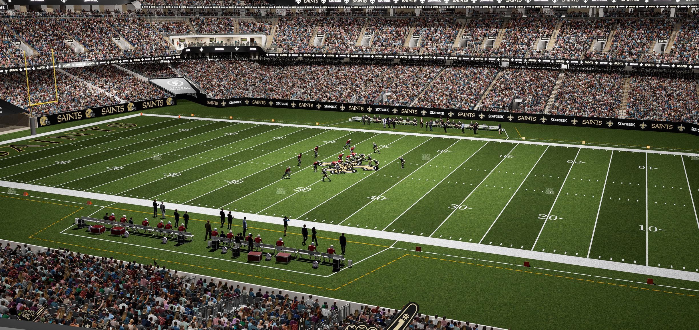 Caesars Superdome - Section Suite 319 Seat View