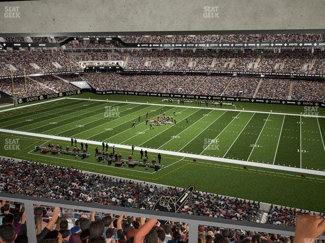 Caesars Superdome - Section Suite 319 Seat View