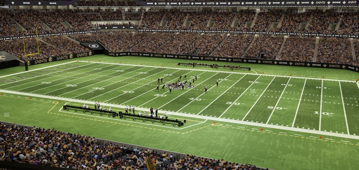 Caesars Superdome - Section Suite 319 Seat View