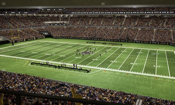 Caesars Superdome - Section Suite 319 Seat View