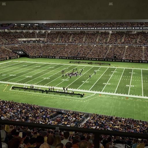 Caesars Superdome - Section Suite 320 Seat View