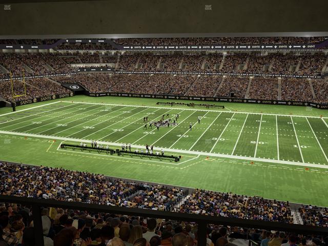 Caesars Superdome - Section Suite 320 Seat View