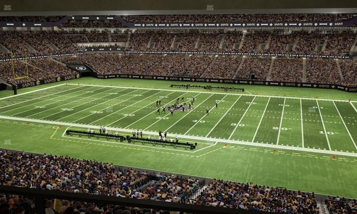 Caesars Superdome - Section Suite 320 Seat View