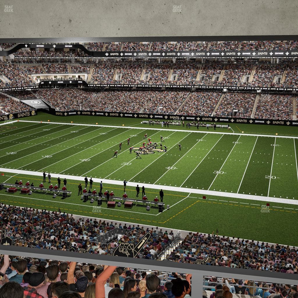 Caesars Superdome - Section Suite 320 Seat View