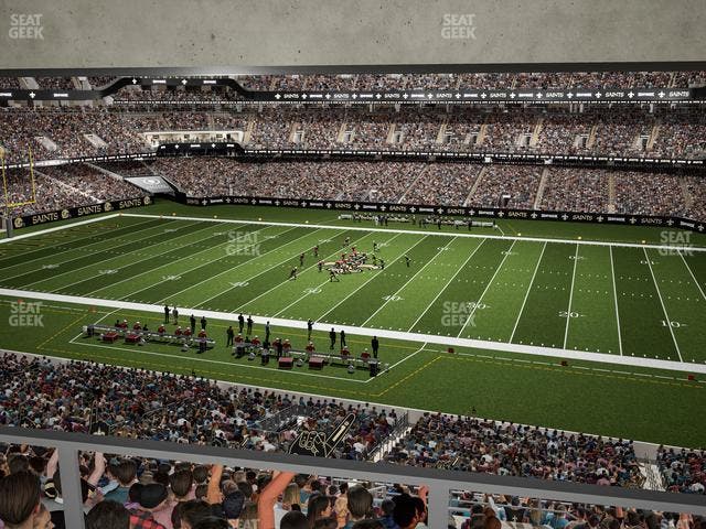 Caesars Superdome - Section Suite 320 Seat View