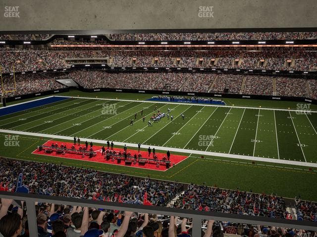 Caesars Superdome - Section Suite 320 Seat View