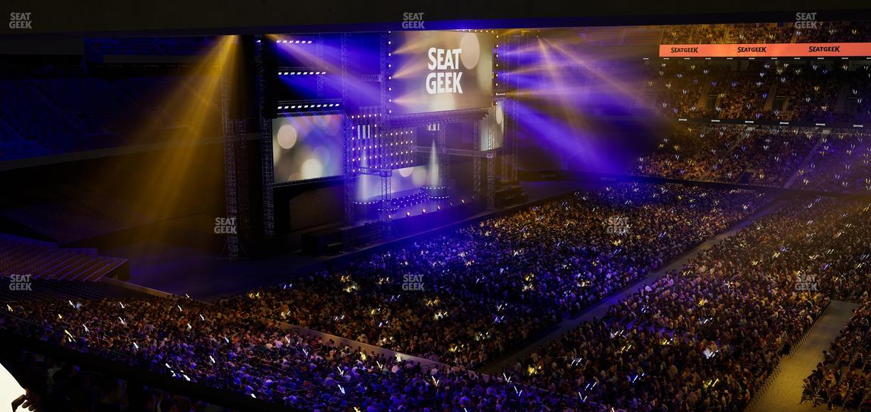 Caesars Superdome - Section Suite 321 Seat View