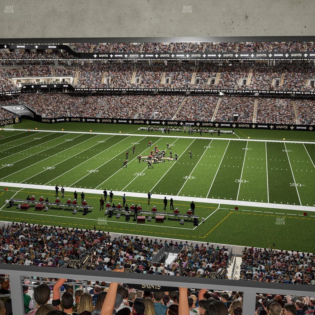 Caesars Superdome - Section Suite 321 Seat View