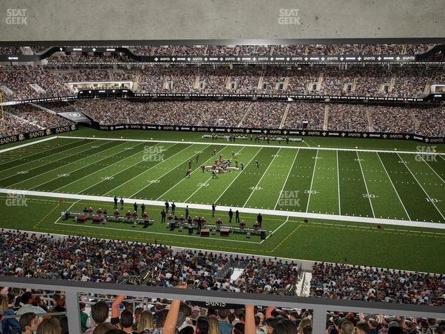 Caesars Superdome - Section Suite 321 Seat View