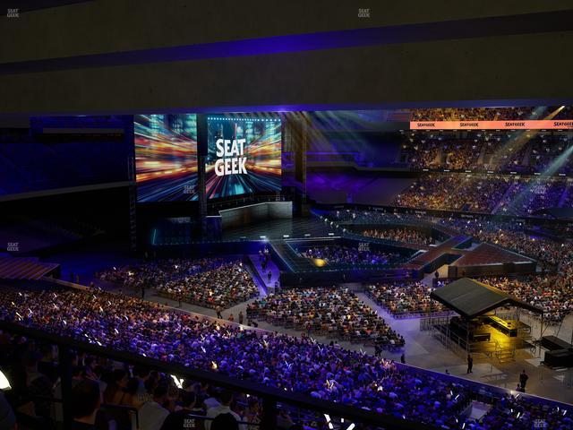 Caesars Superdome - Section Suite 321 Seat View