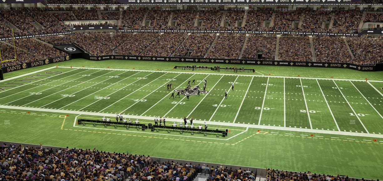 Caesars Superdome - Section Suite 321 Seat View