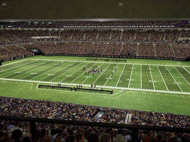 Caesars Superdome - Section Suite 321 Seat View