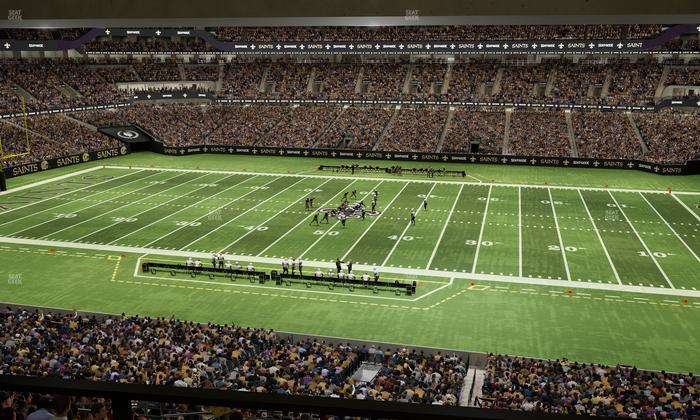 Caesars Superdome - Section Suite 321 Seat View
