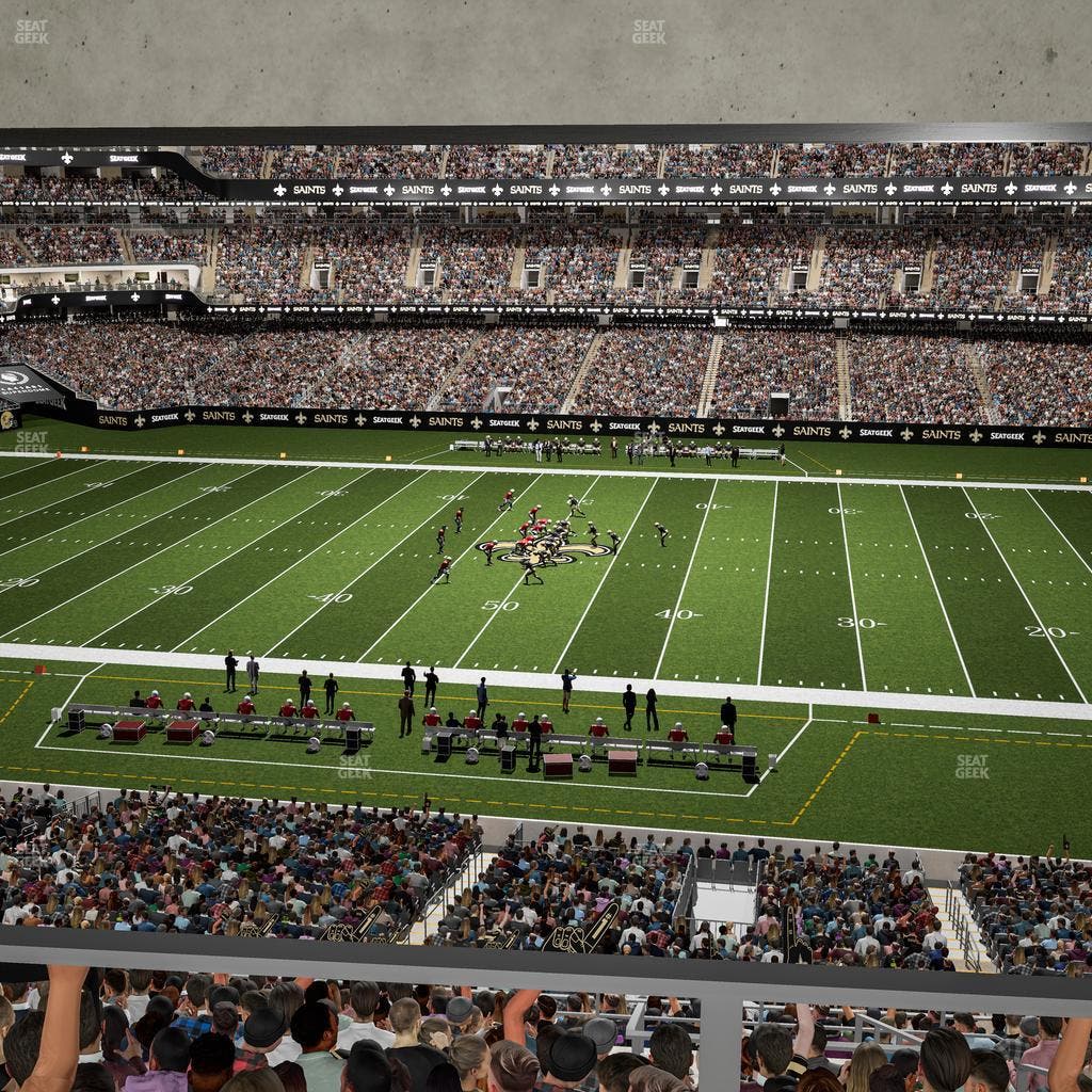 Caesars Superdome - Section Suite 322 Seat View