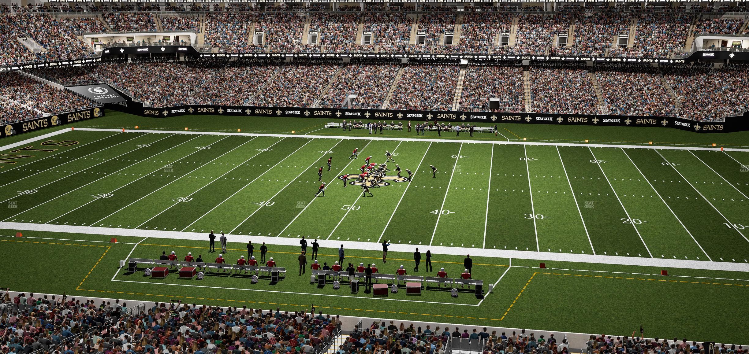 Caesars Superdome - Section Suite 322 Seat View