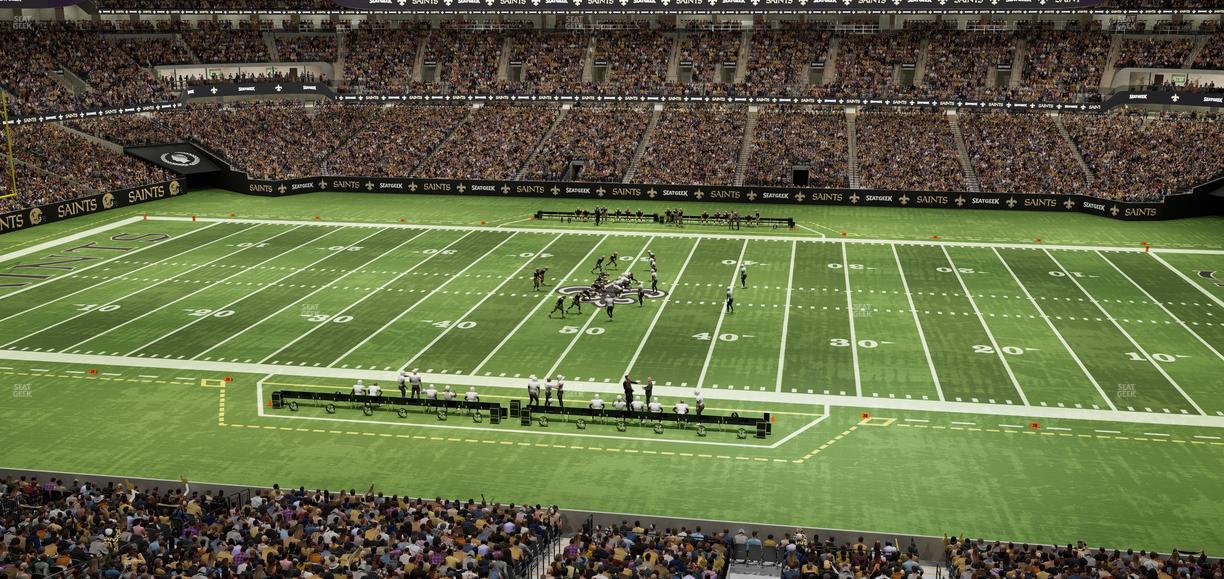 Caesars Superdome - Section Suite 322 Seat View