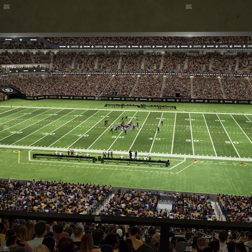 Caesars Superdome - Section Suite 322 Seat View