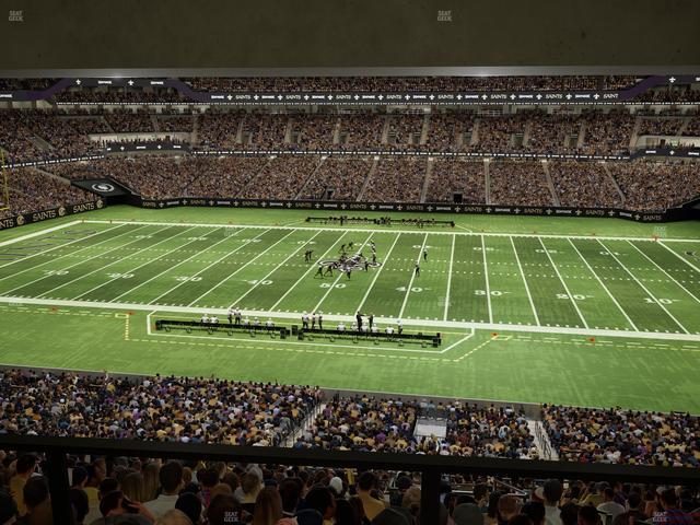 Caesars Superdome - Section Suite 322 Seat View