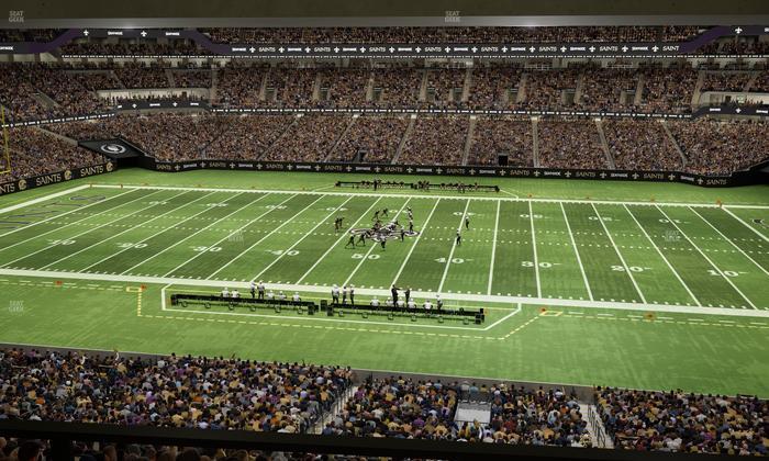 Caesars Superdome - Section Suite 322 Seat View