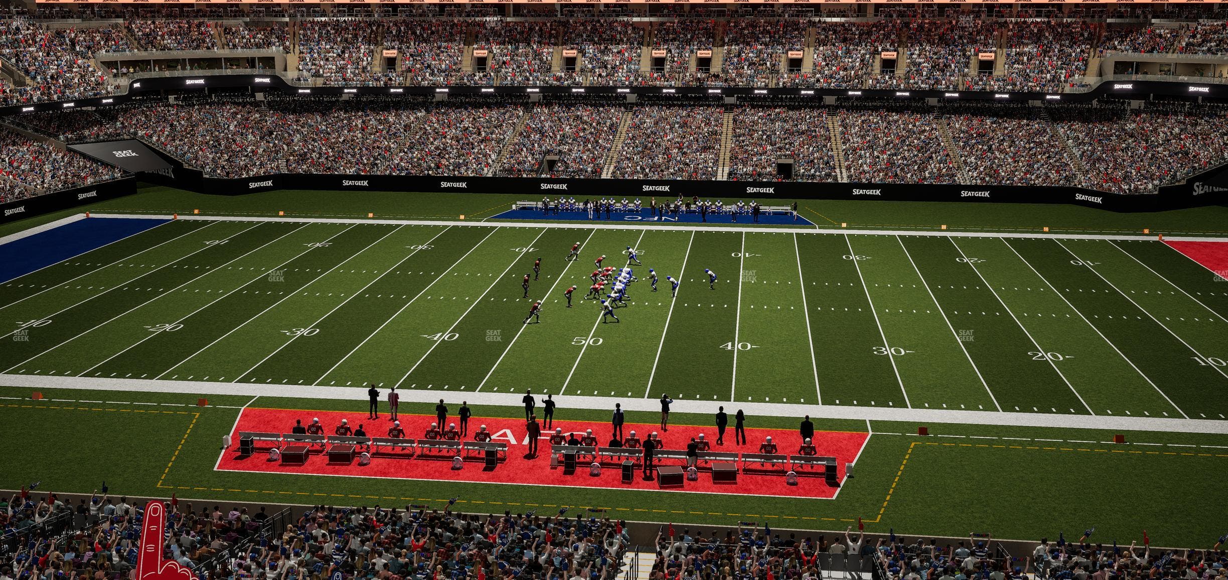 Caesars Superdome - Section Suite 323 Seat View