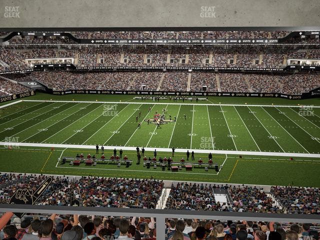 Caesars Superdome - Section Suite 323 Seat View