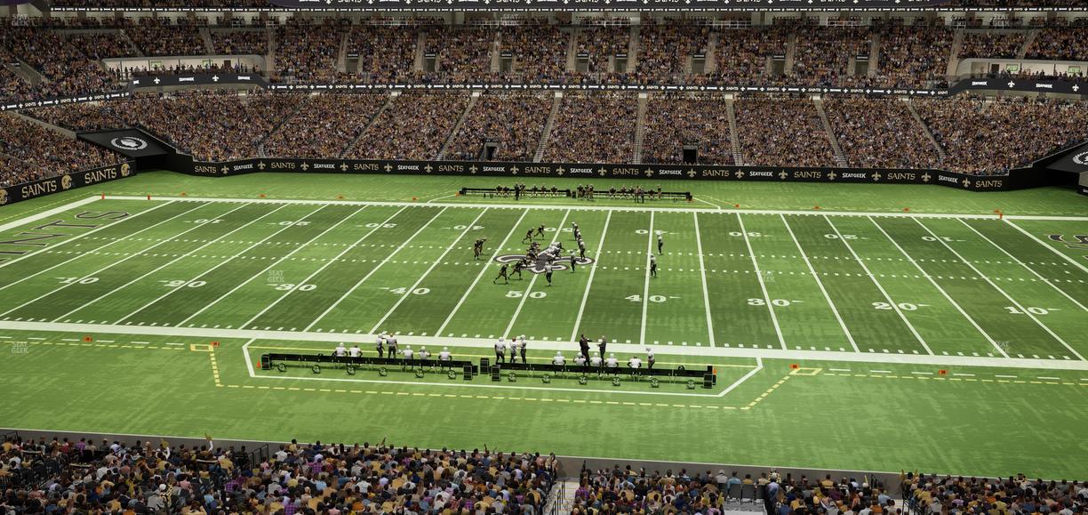 Caesars Superdome - Section Suite 323 Seat View